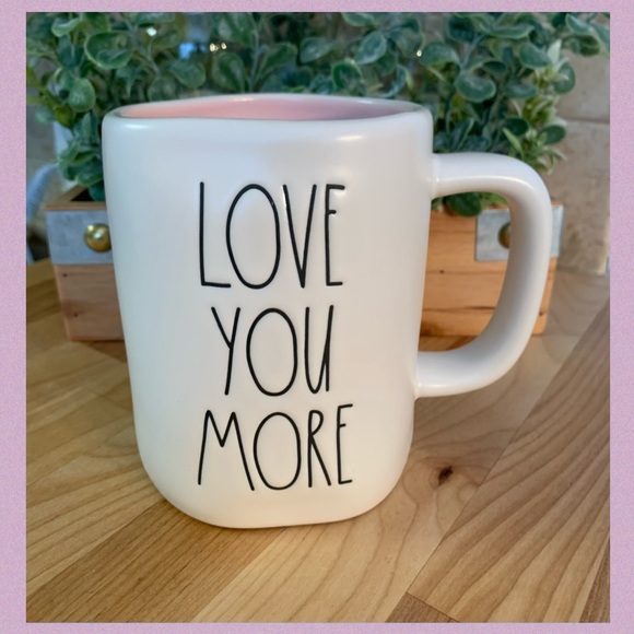 RAE DUNN “LOVE YOU MORE” LL CERAMIC MUG